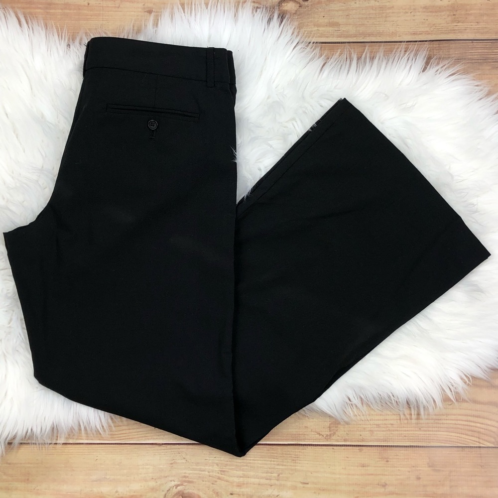 *SOLD* EXPRESS | Black 'Editor Fit' Pants - Picture 1 of 4